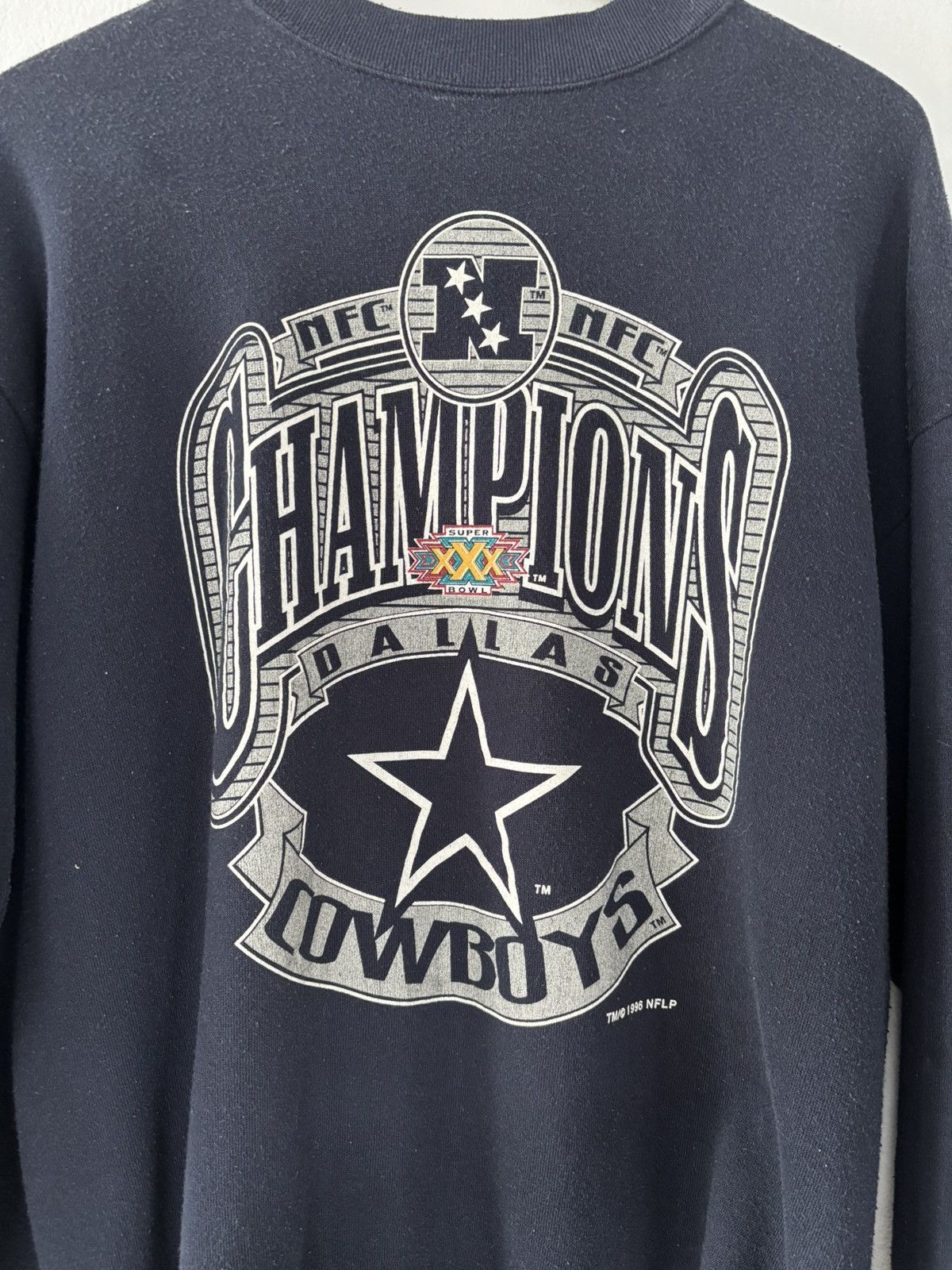 Logo 7 × Vintage NFL SUPER BOWL DALLAS COWBOYS CREWNECK Size US L / EU 52-54 / 3 - 2 Thumbnail
