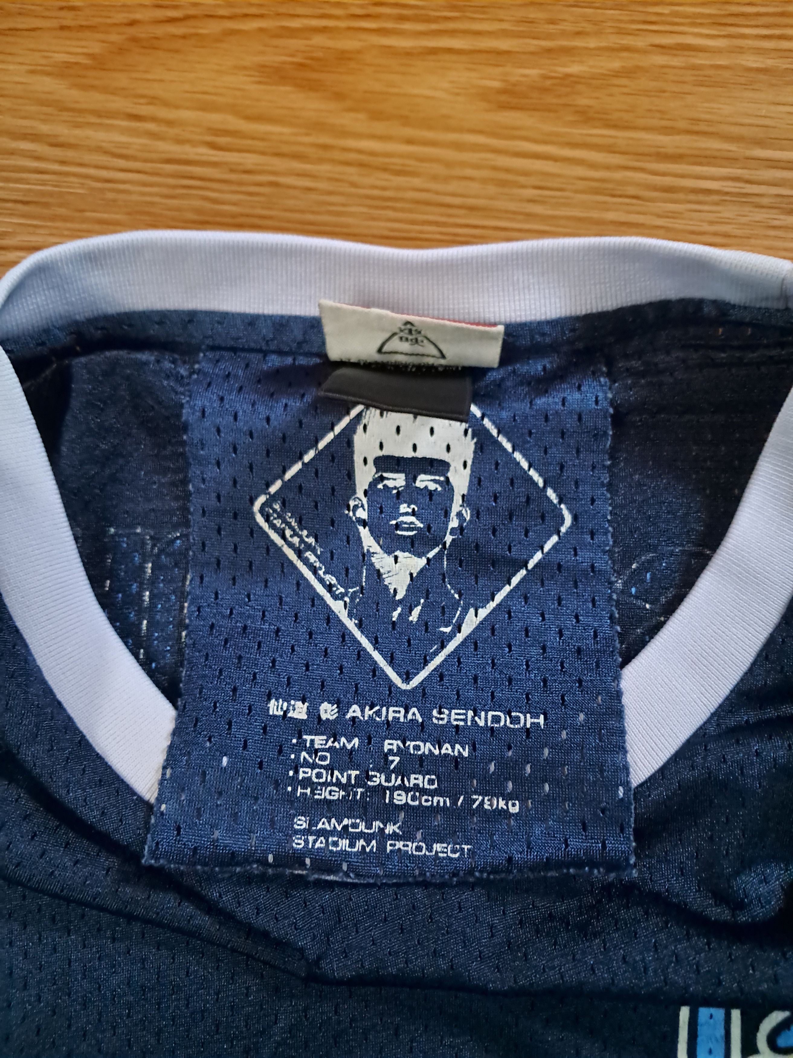 Japanese Brand Slam Dunk Rare Anime Jersey Size US L / EU 52-54 / 3 - 3 Thumbnail