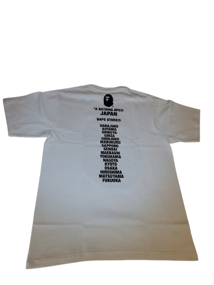 Bape BAPE Japan Exclusive Cities Ape Head Tee Harajuku Deadstock Size US L / EU 52-54 / 3 - 6 Thumbnail