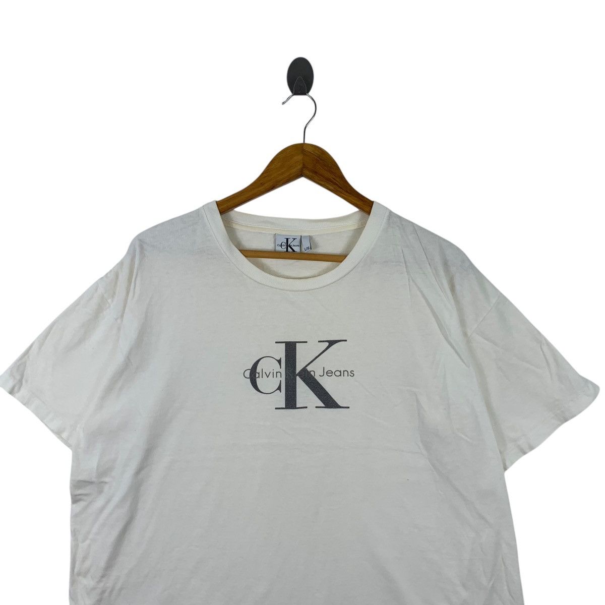 Calvin Klein CALVIN KLEIN JEANS Collection CK New York Baggy Tee Size XL / US 12-14 / IT 48-50 - 2 Thumbnail