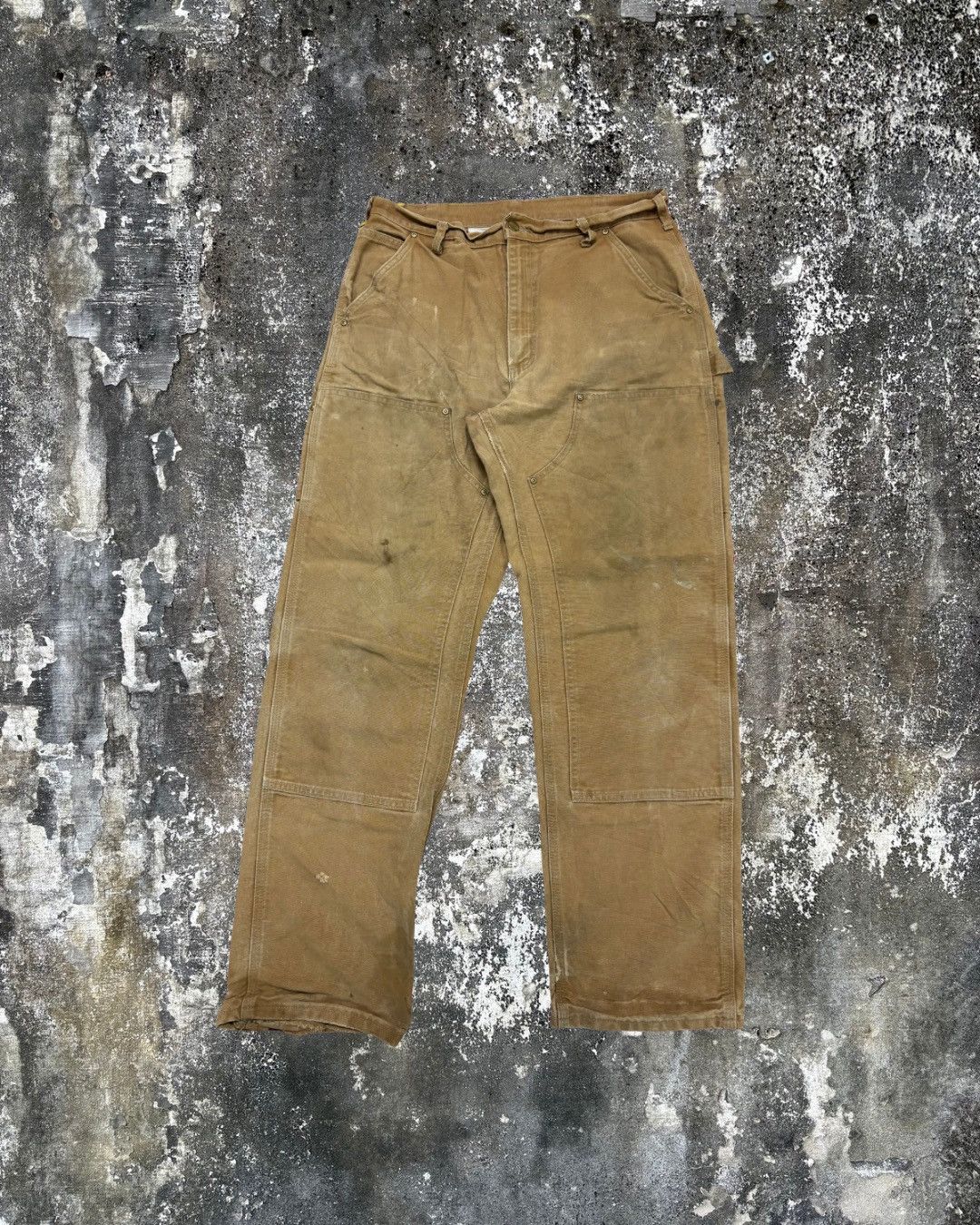 Carhartt Brown Carhartt Double Knee Pants - B01 BRN Size US 34 / EU 50 - 2 Thumbnail