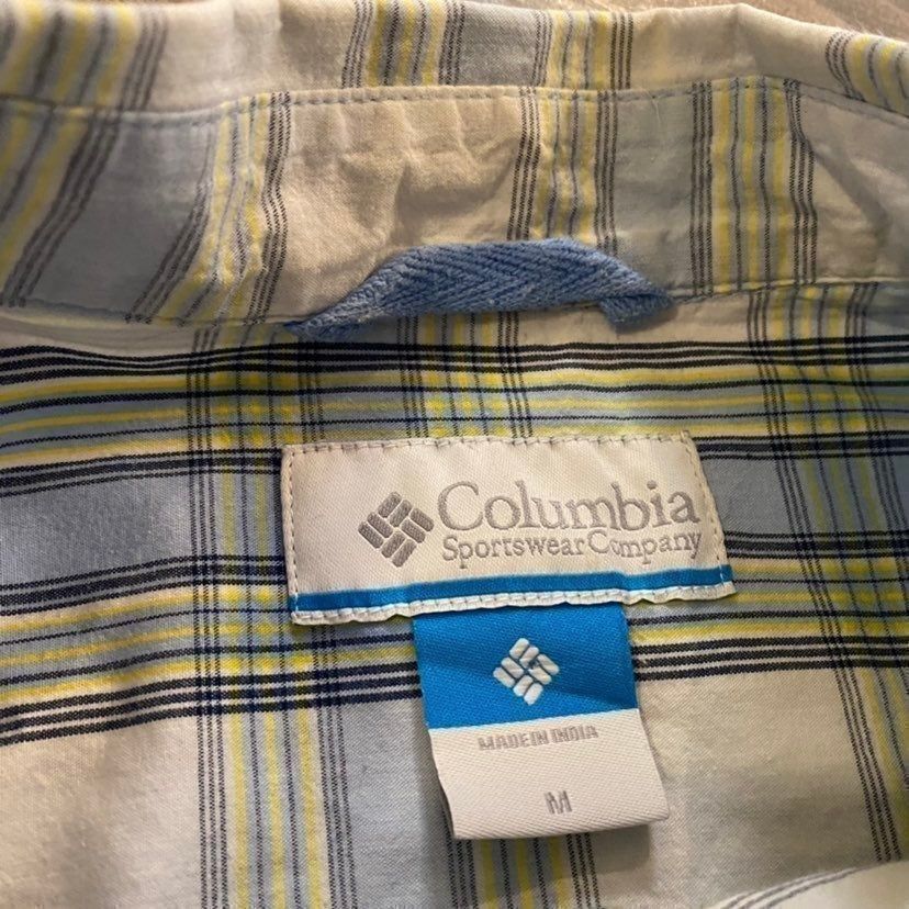 Columbia Columbia Green Plaid Buttonup Shirt Men Medium Long Sleeve B Size US M / EU 48-50 / 2 - 3 Thumbnail