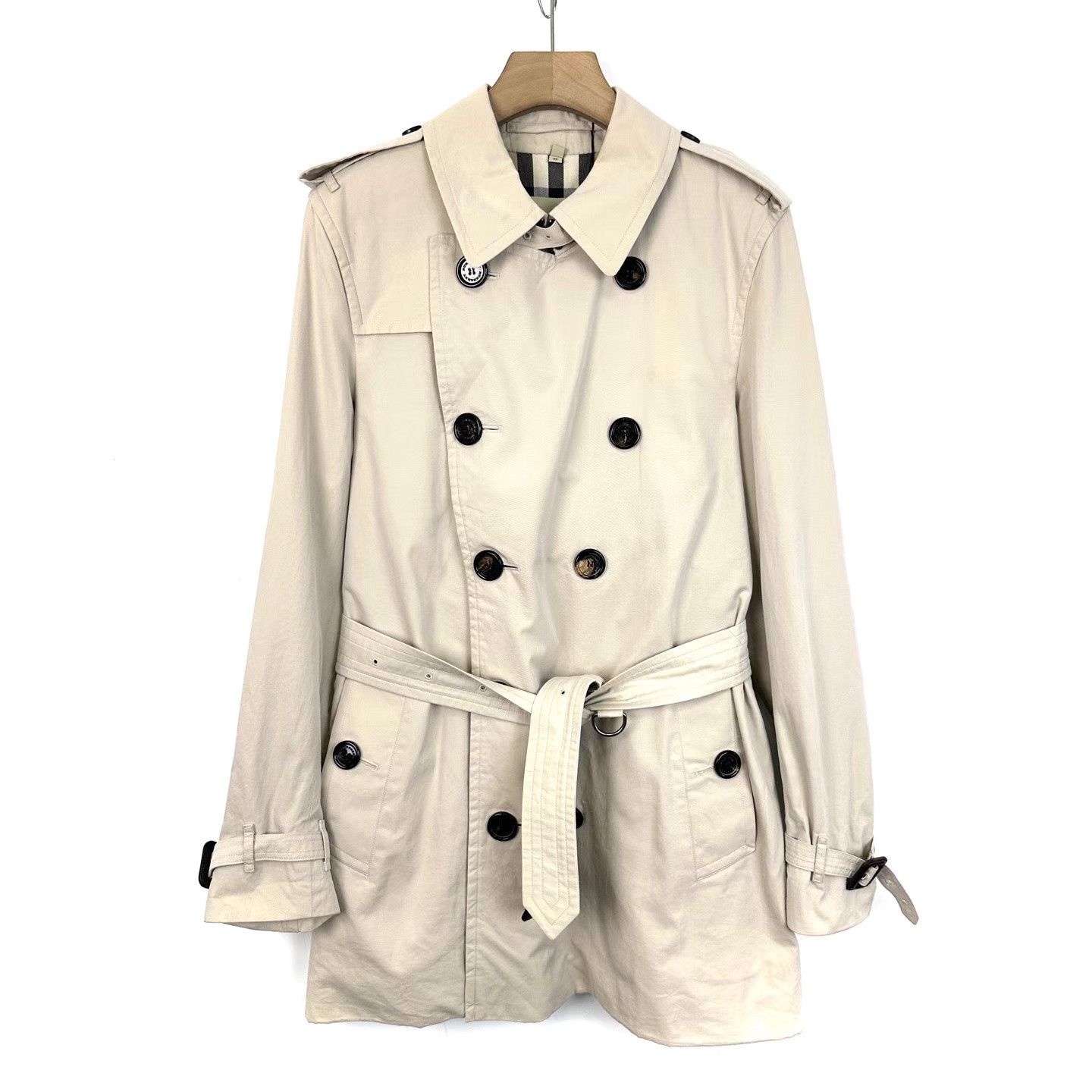 Burberry Burberry Kensington Short Double-Breasted Trench Coat K12 Size US M / EU 48-50 / 2 - 1 Thumbnail