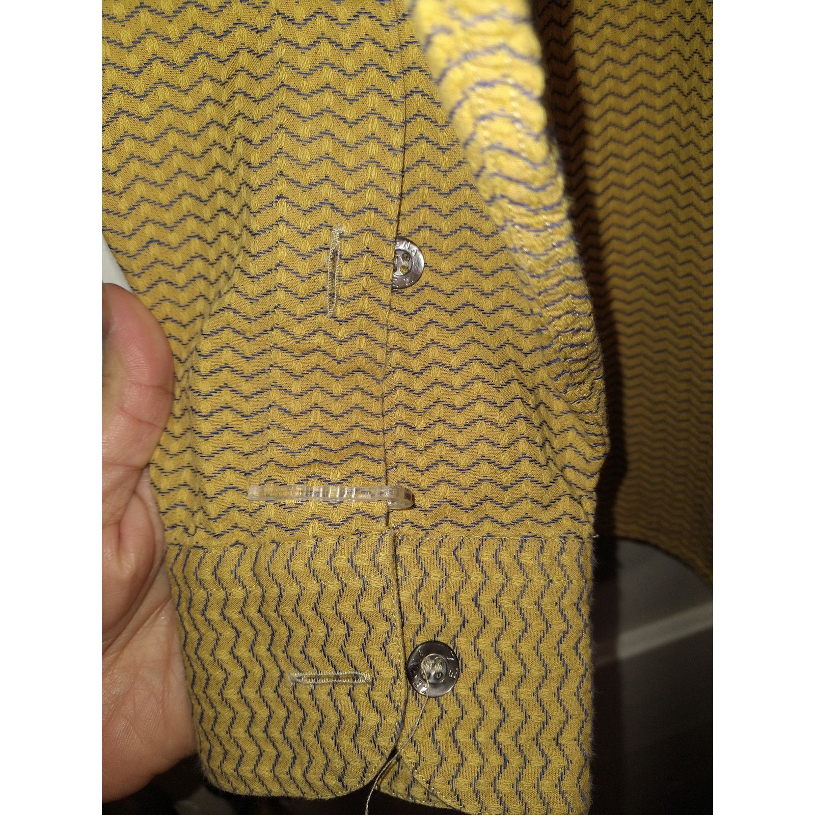 Ermenegildo Zegna Vintage Men's Zenga Oversize dress Shirt Sz S Size US S / EU 44-46 / 1 - 5 Thumbnail