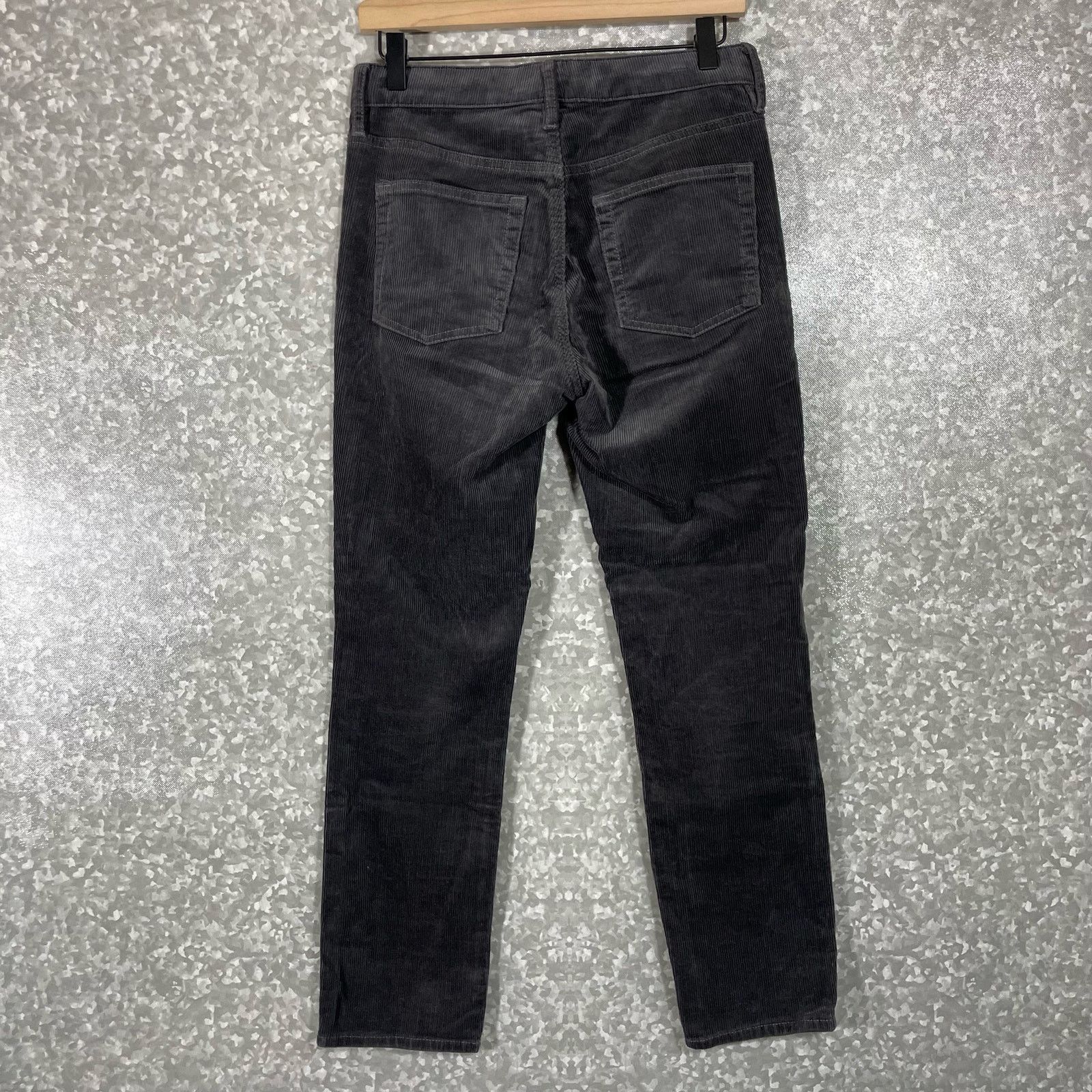 Club Monaco Club Monaco Women's Charcoal Gray Corduroy Pants - Size 2 Size 26" / US 2 / IT 38 - 6 Thumbnail