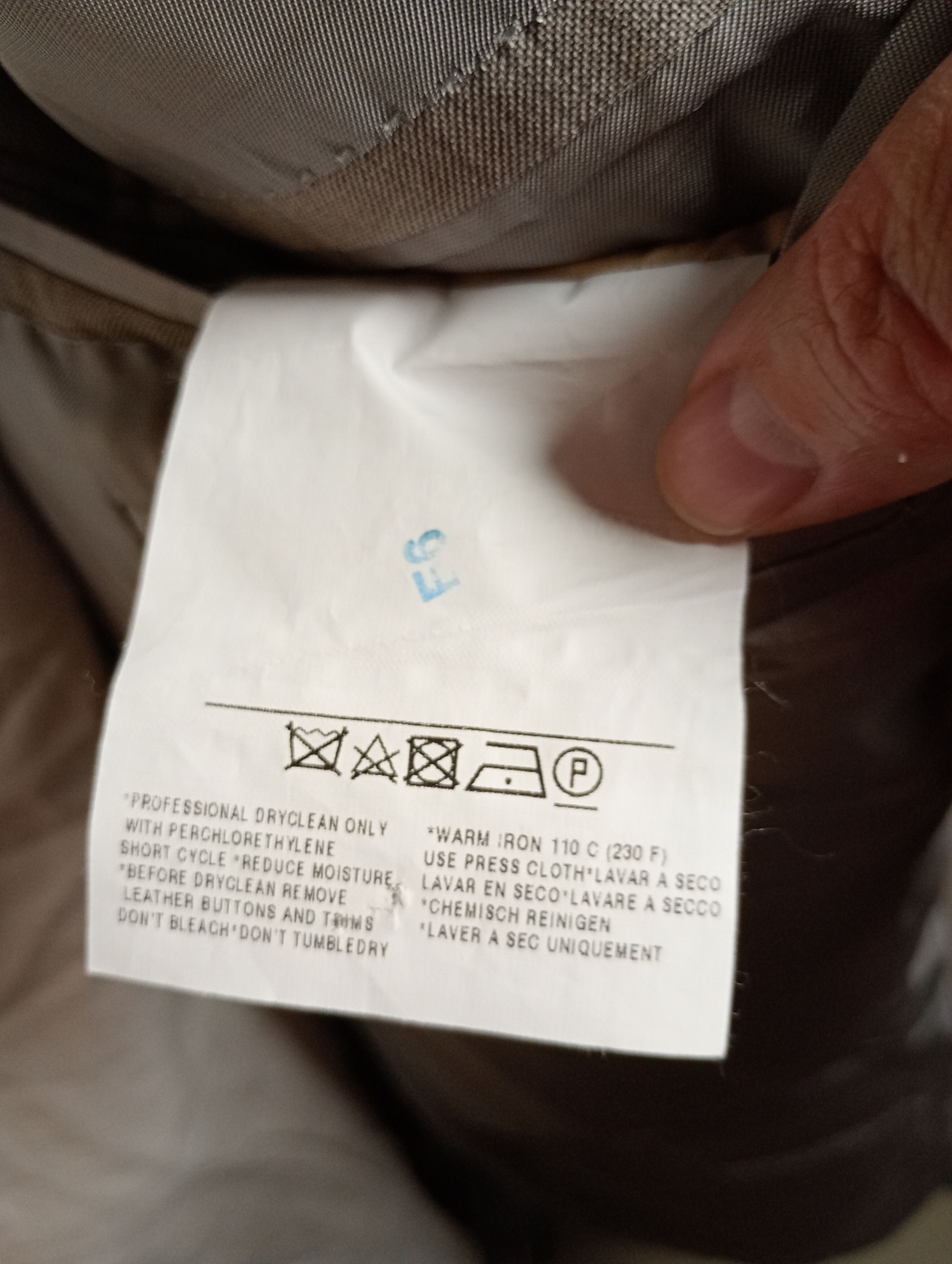 Designer × Ermenegildo Zegna Ermenegildo Zegna Blazer Size 54R - 13 Thumbnail