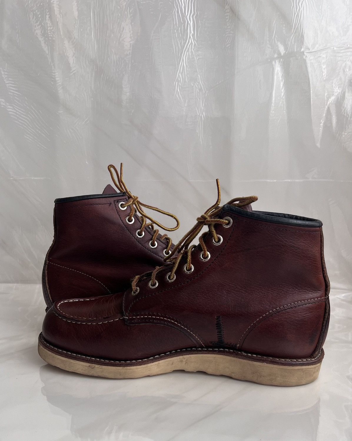 Red Wing Red wing #8138 classic moc toe brown leather boot size 8.5 D Size US 8.5 / EU 41-42 - 8 Thumbnail