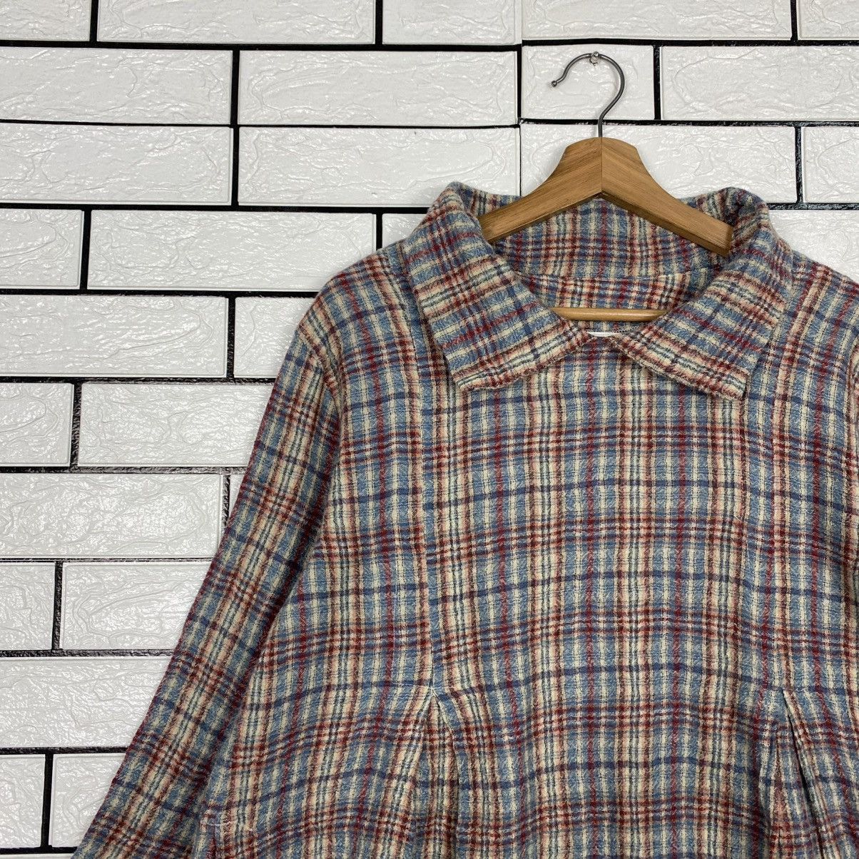 Japanese Brand 🔥VINTAGE OVERSIZE JACKET TARTAN KAPITAL JAPAN Size US M / EU 48-50 / 2 - 7 Thumbnail