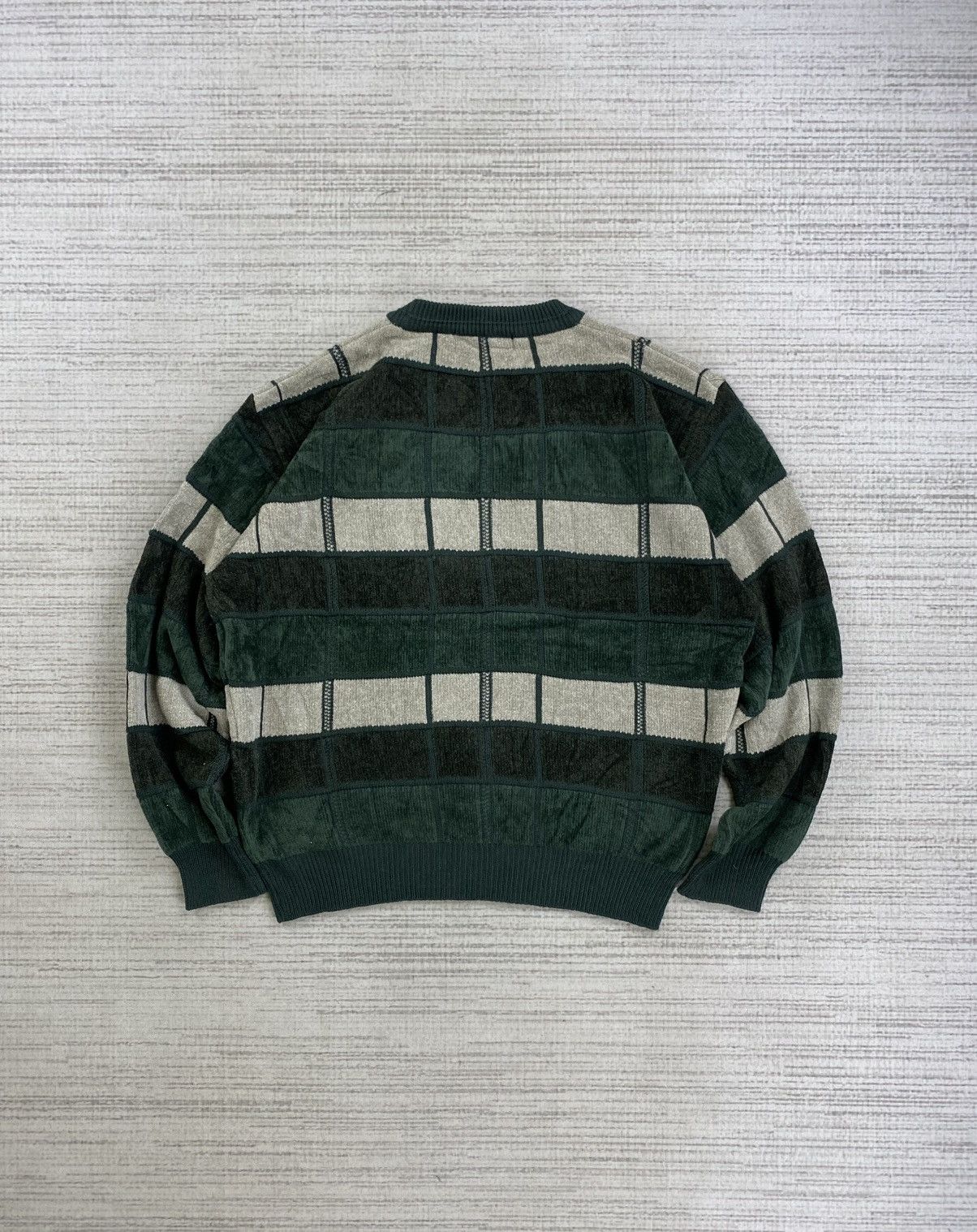 Lindbergh Vintage Lindbergh Patchwork Knit Sweatshirt Size US L / EU 52-54 / 3 - 2 Thumbnail