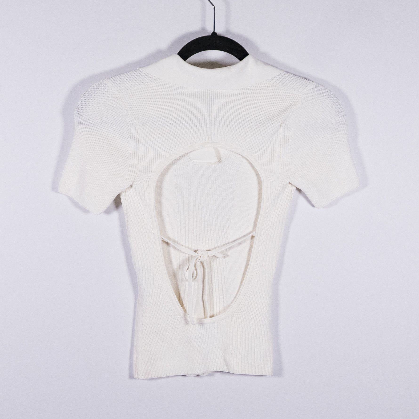 Jacquemus Jacquemus Ribbed Knit Stretch Open Back Size XS / US 0-2 / IT 36-38 - 4 Thumbnail