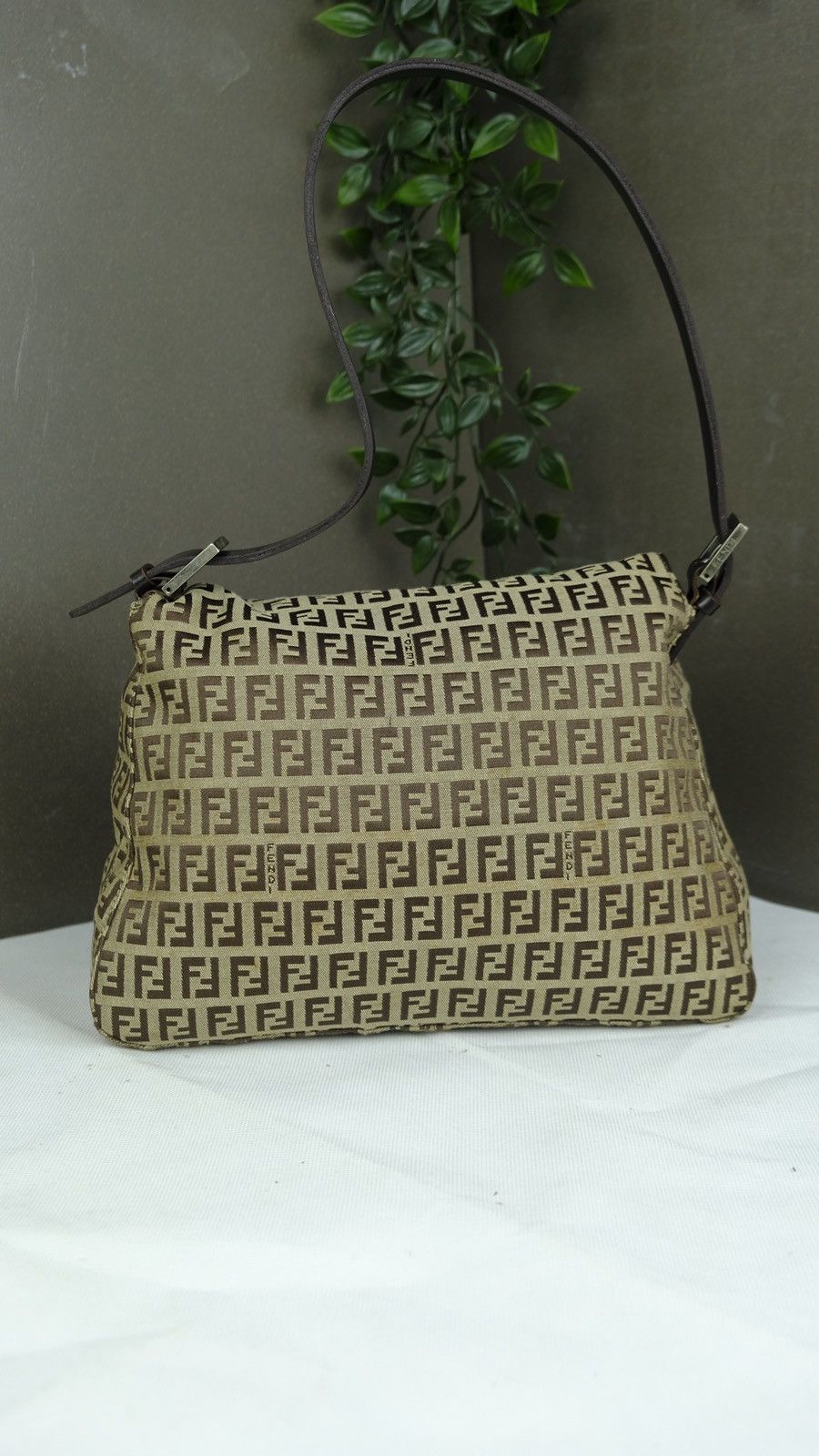 Fendi Authentic vintage Fendi zucchino mama baguette Size ONE SIZE - 4 Thumbnail