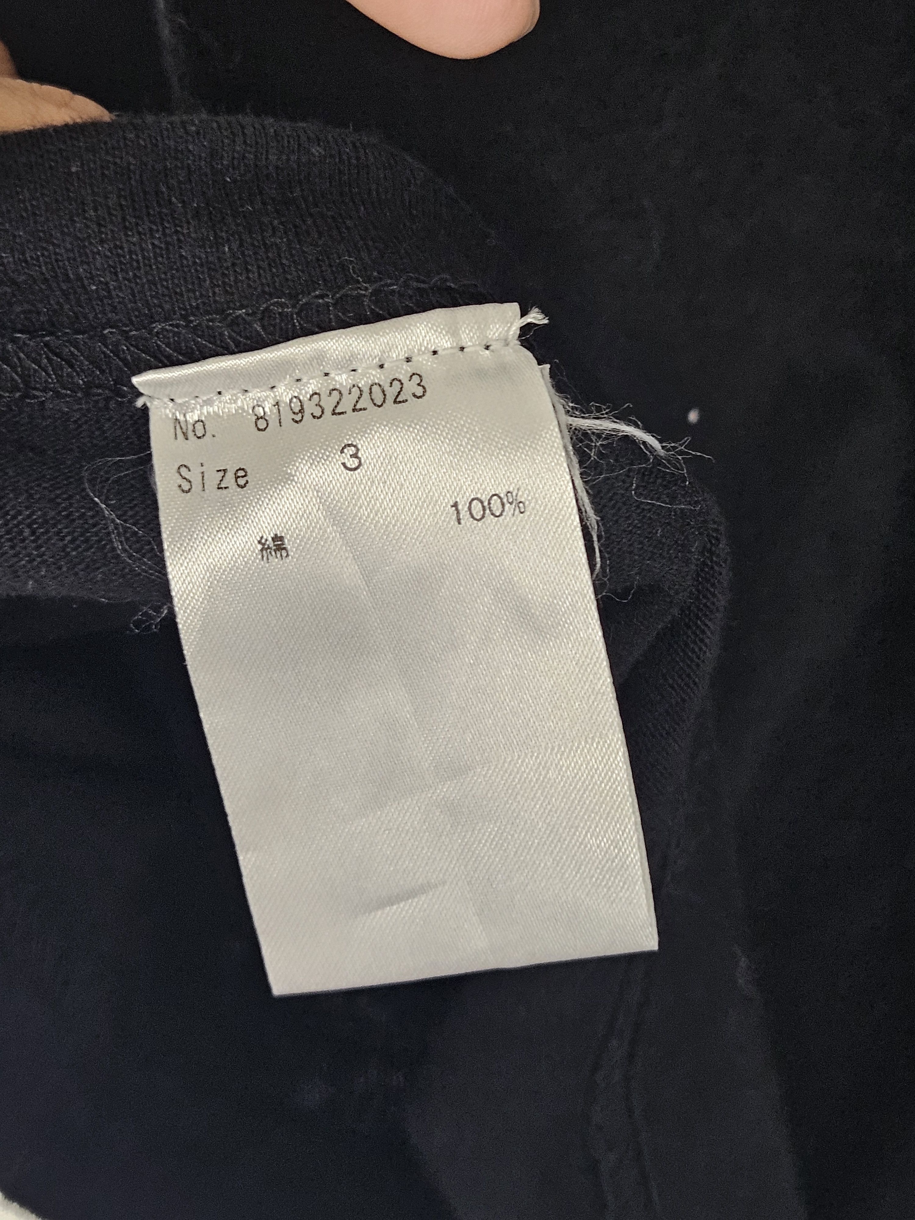 Number (N)ine Number Nine Cut Up William Burroughs Tee Size US L / EU 52-54 / 3 - 5 Thumbnail