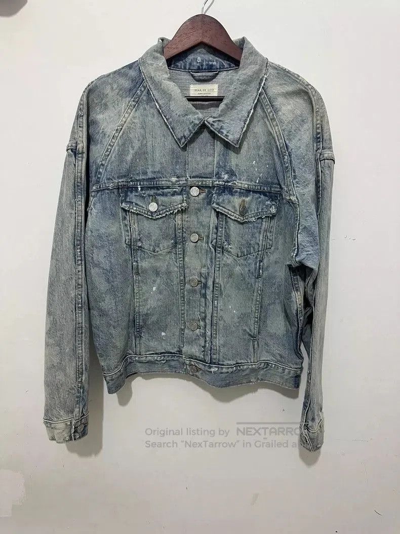 Fear of God Fear of God 4th Collection Denim Jacket. Size US S / EU 44-46 / 1 - 3 Thumbnail