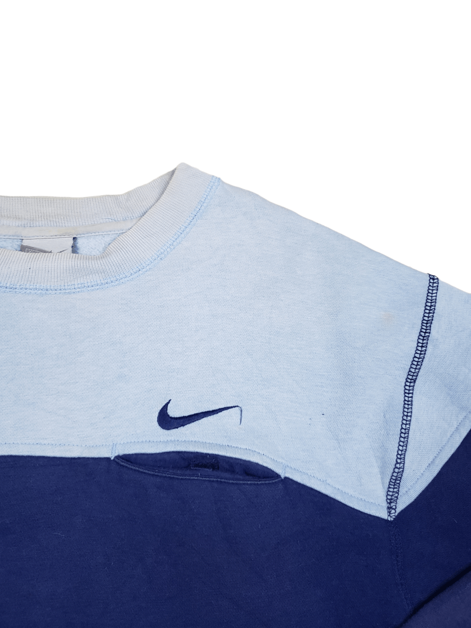 Nike × Vintage Vintage Nike Small Swoosh Faded Size US S / EU 44-46 / 1 - 7 Thumbnail
