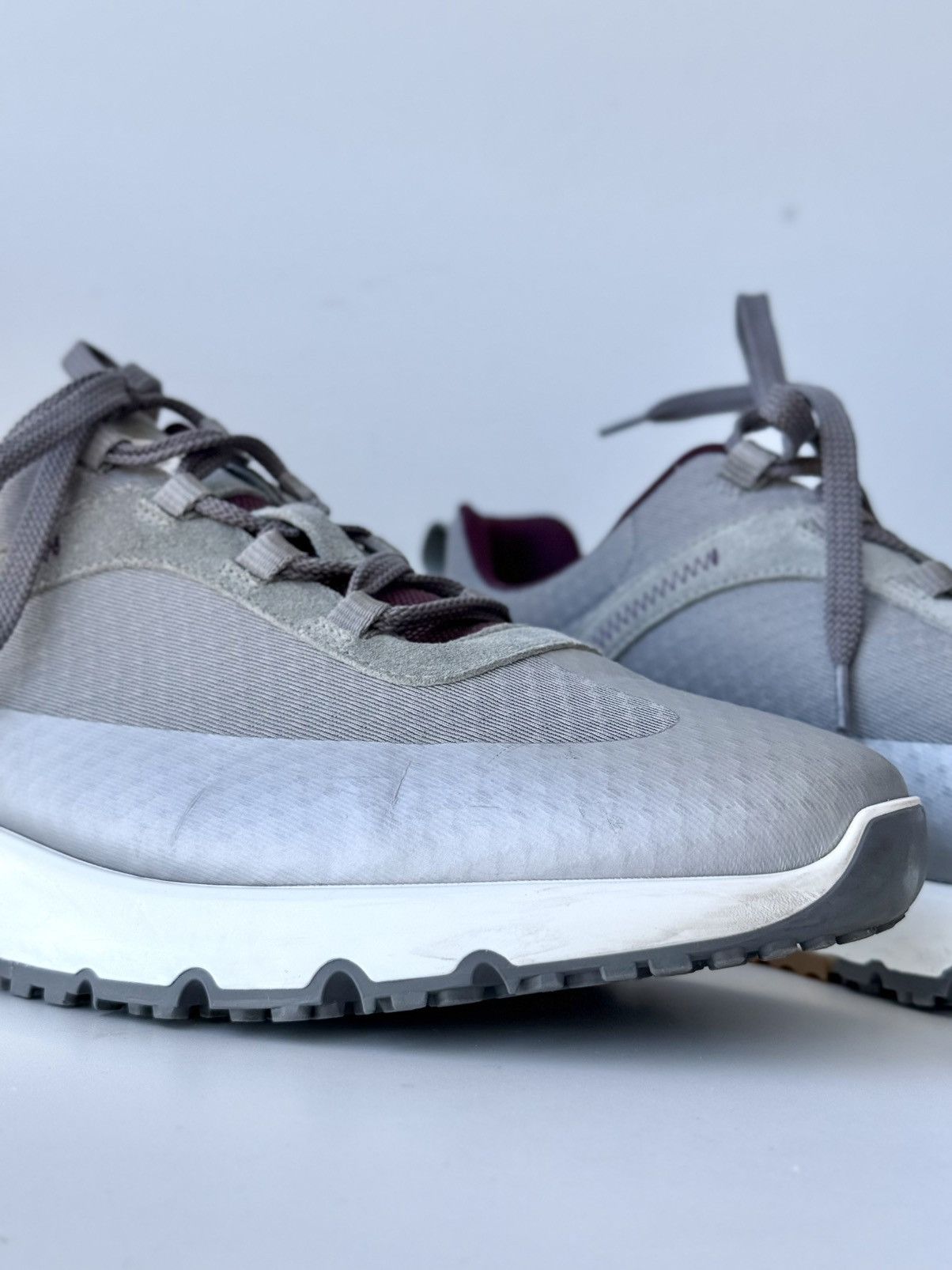 Brunello Cucinelli Brunello Cucinelli Honeycomb Grey Lace Up Sneaker Mens Shoes Size US 12 / EU 45 - 13 Thumbnail