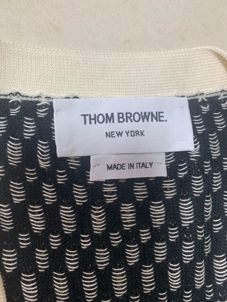 Thom Browne Thom Browne Knitted cardigan Size US XS / EU 42 / 0 - 2 Thumbnail