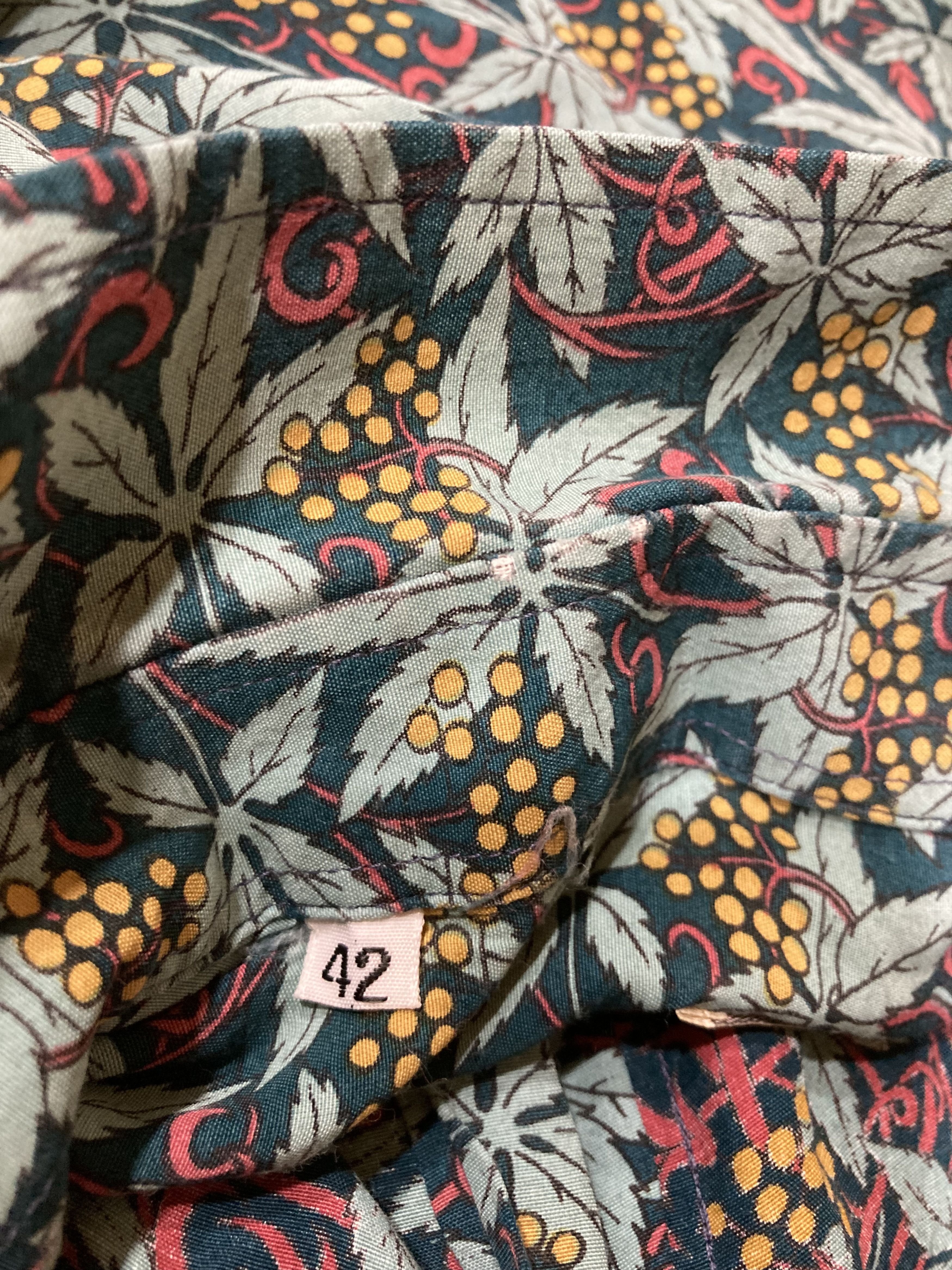 Missoni Vintage Missoni By Example Wild Grapes Hawaiian Shirt Size US L / EU 52-54 / 3 - 7 Thumbnail