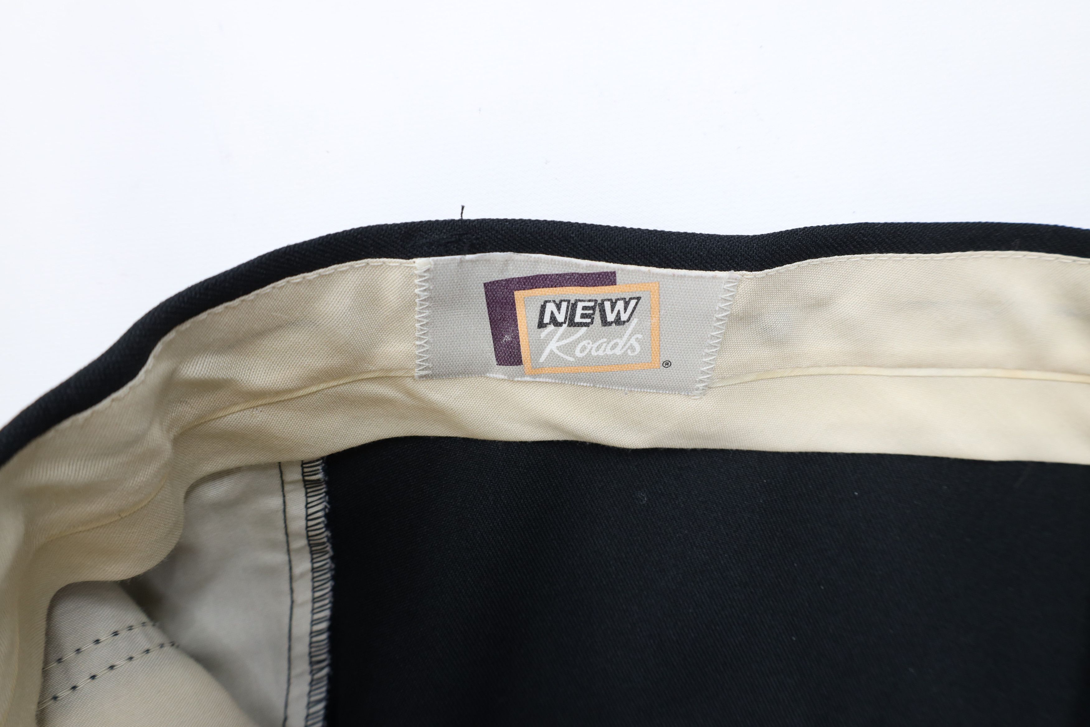 Vintage Vintage 70s Streetwear Knit Straight Leg Chino Pants Black Size US 36 / EU 52 - 7 Thumbnail