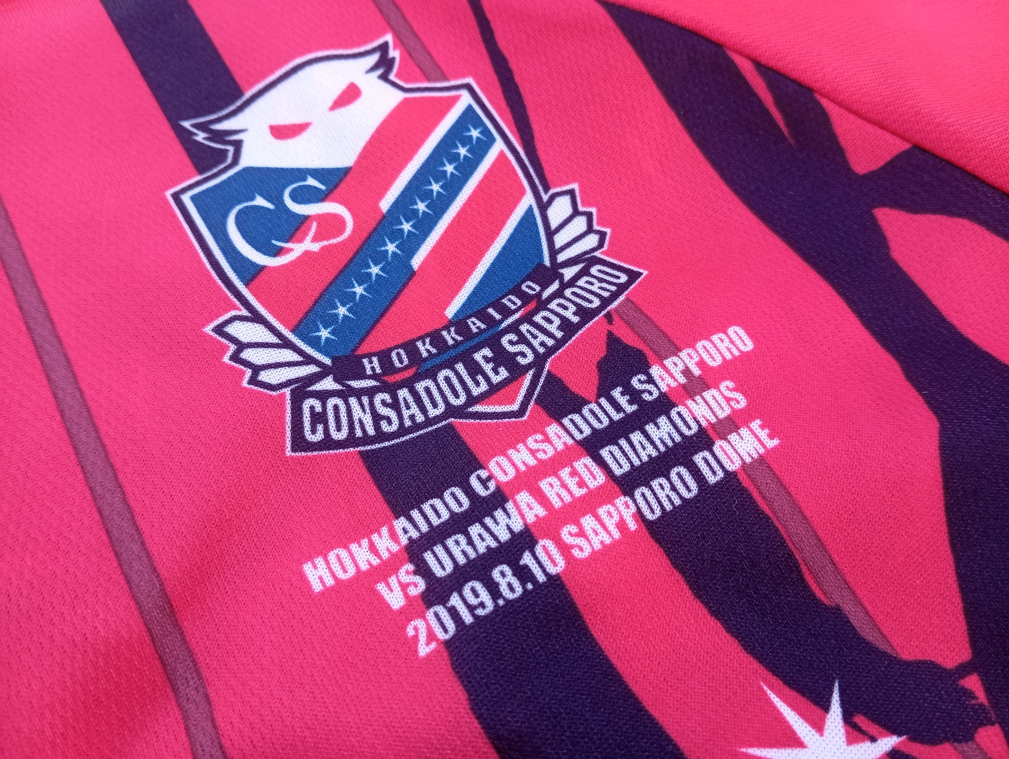 Japanese Brand NEW J-League Hokkaido Consadole Sapporo Match Jersey ⚽🎌 Size US L / EU 52-54 / 3 - 3 Thumbnail