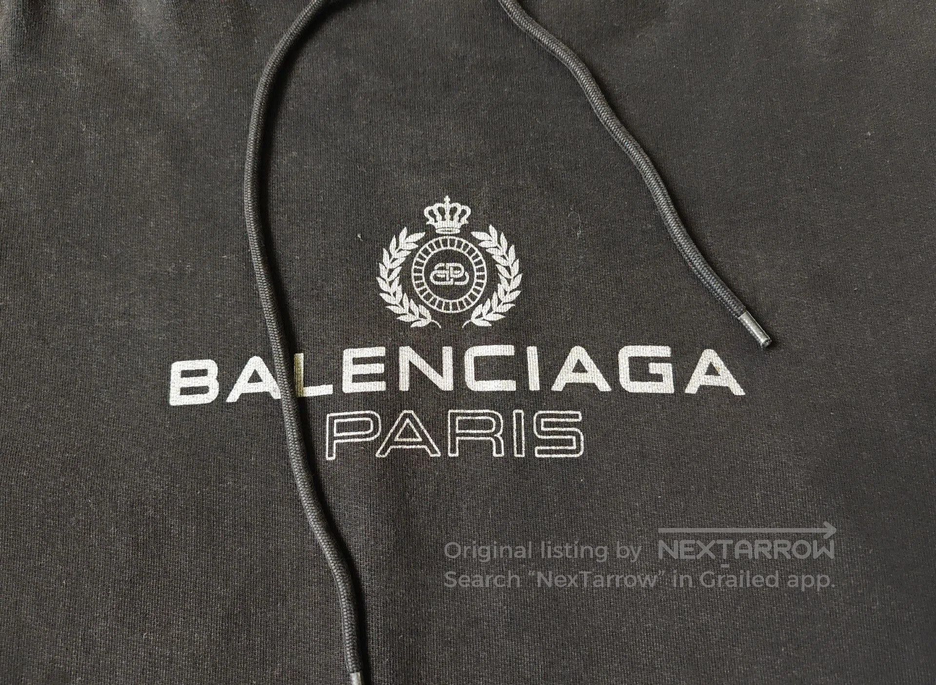 Balenciaga Balenciaga Crown Wheat Logo Hoodie. Size US S / EU 44-46 / 1 - 3 Thumbnail