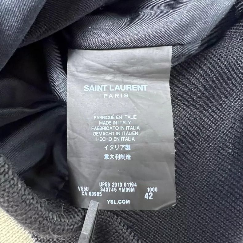 Saint Laurent Paris Saint Laurent 13fw first year Darth Vader Teddy jacket 2504 Size US XS / EU 42 / 0 - 4 Thumbnail