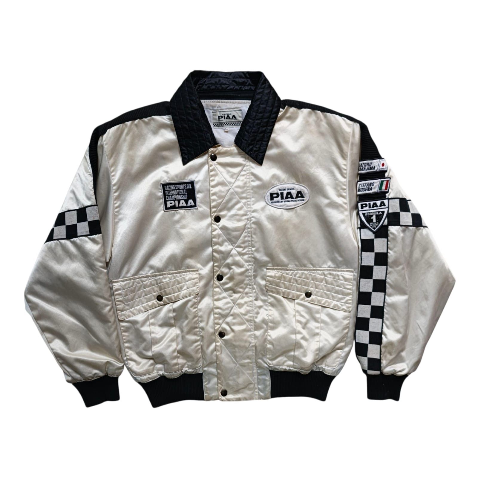 Vintage Vintage PIAA Racing Sport Team Motorcycle Jacket Big Logos Size US L / EU 52-54 / 3 - 2 Thumbnail