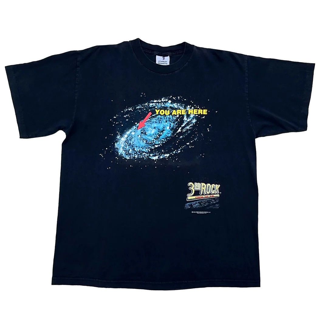 3rd Rock From The Sun 96 90s Series Vtg TV You Are Here Tee
