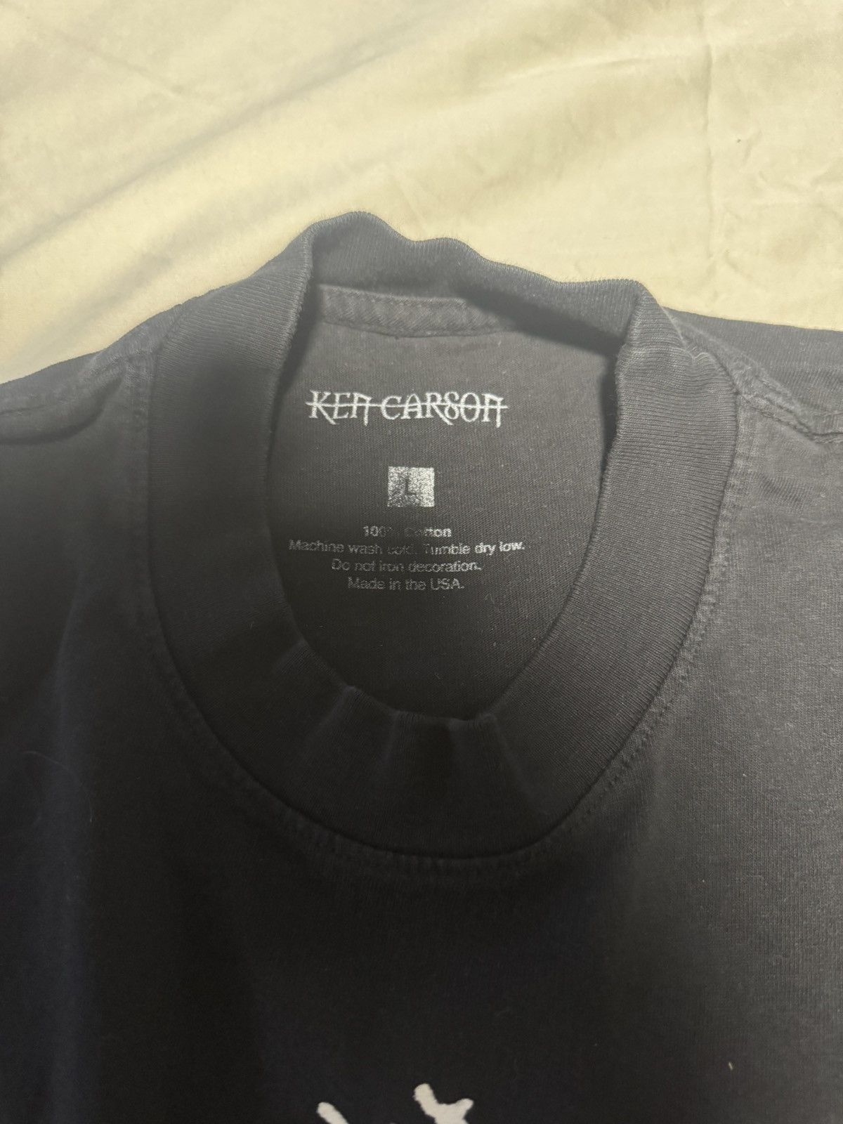 Ken Carson × Playboi Carti Ken carson a great chaos t shirt Size US L / EU 52-54 / 3 - 2 Thumbnail