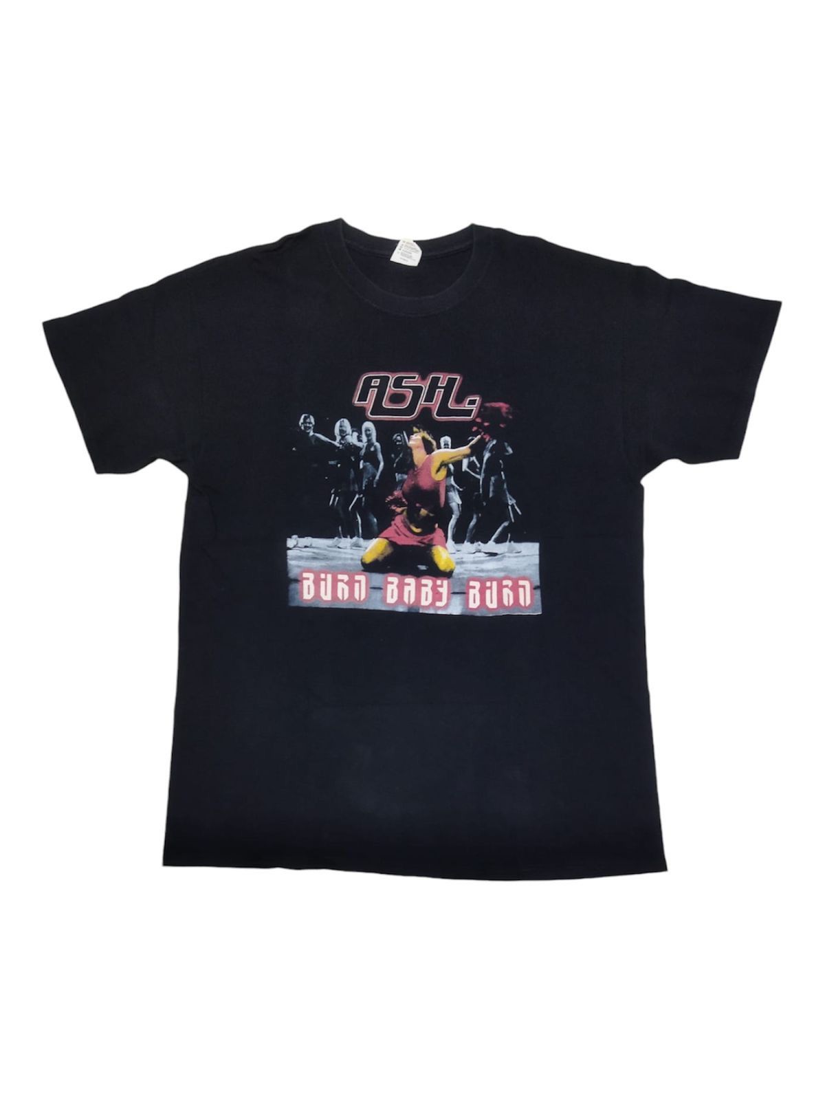 Band Tees × Vintage Vintage 00s Ash Band Burn Baby Burn Tee Size US L / EU 52-54 / 3 - 1 Thumbnail