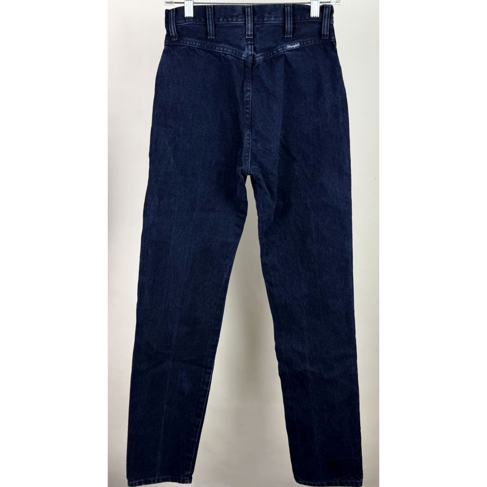 Wrangler VINTAGE Wrangler Jeans Womens 26x36 ACTUAL Dark Wash Denim Western Rodeo 90s Jeans Women 26x36 Blue 80s Rodeo Western Size 26" / US 2 / IT 38 - 2 Thumbnail