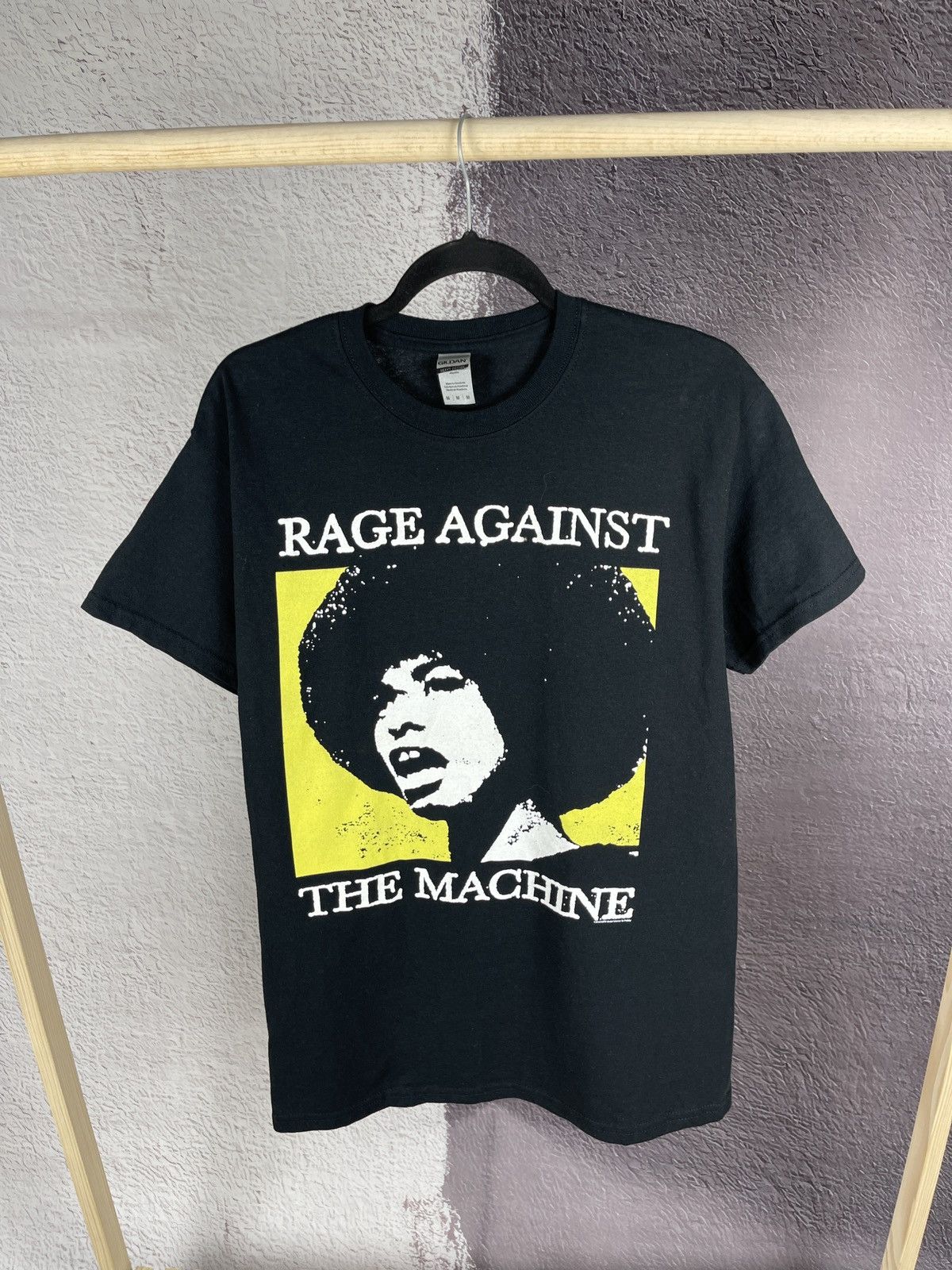 Band Tees × Rage Against The Machine Rage Against The Machine 208 Angela Davis RATM TEE shirt Size US M / EU 48-50 / 2 - 1 Thumbnail