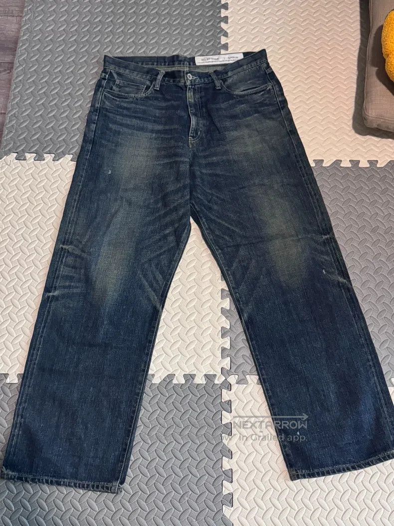 Neighborhood Neighborhood size L Heavyweight Basic Washed Loose Denim P Size US 27 - 1 Thumbnail