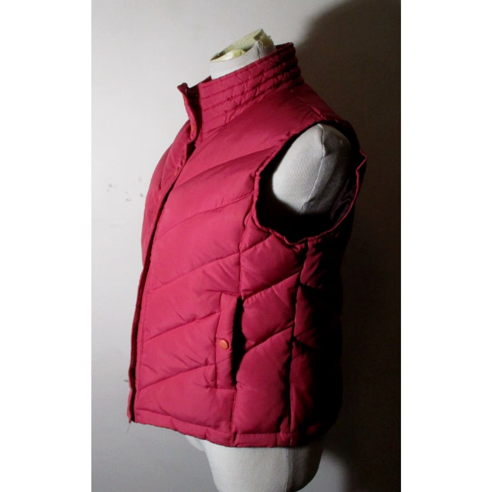 Vintage MAURICES Pink Mauve Down Insulated Vest Women's L Vest Pink Mauve Down Insulated Women’s L Size L / US 10 / IT 46 - 4 Thumbnail