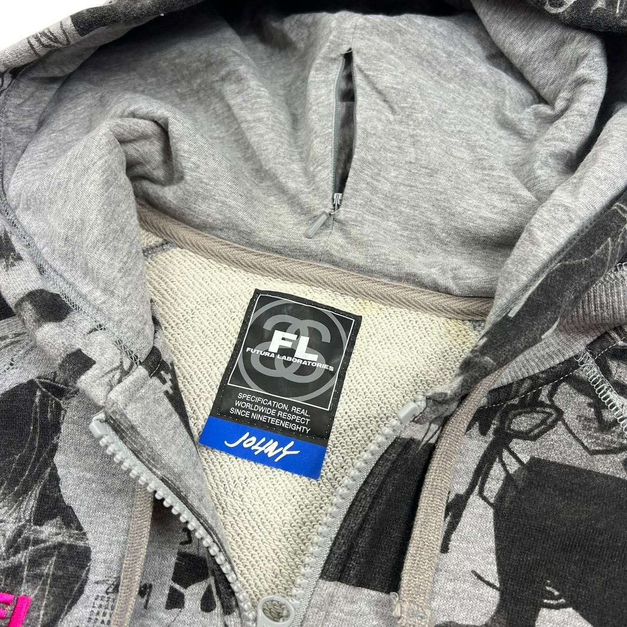 Stussy Vintage Stussy x Futura Laboratories Hoodie - Small Size US S / EU 44-46 / 1 - 7 Thumbnail