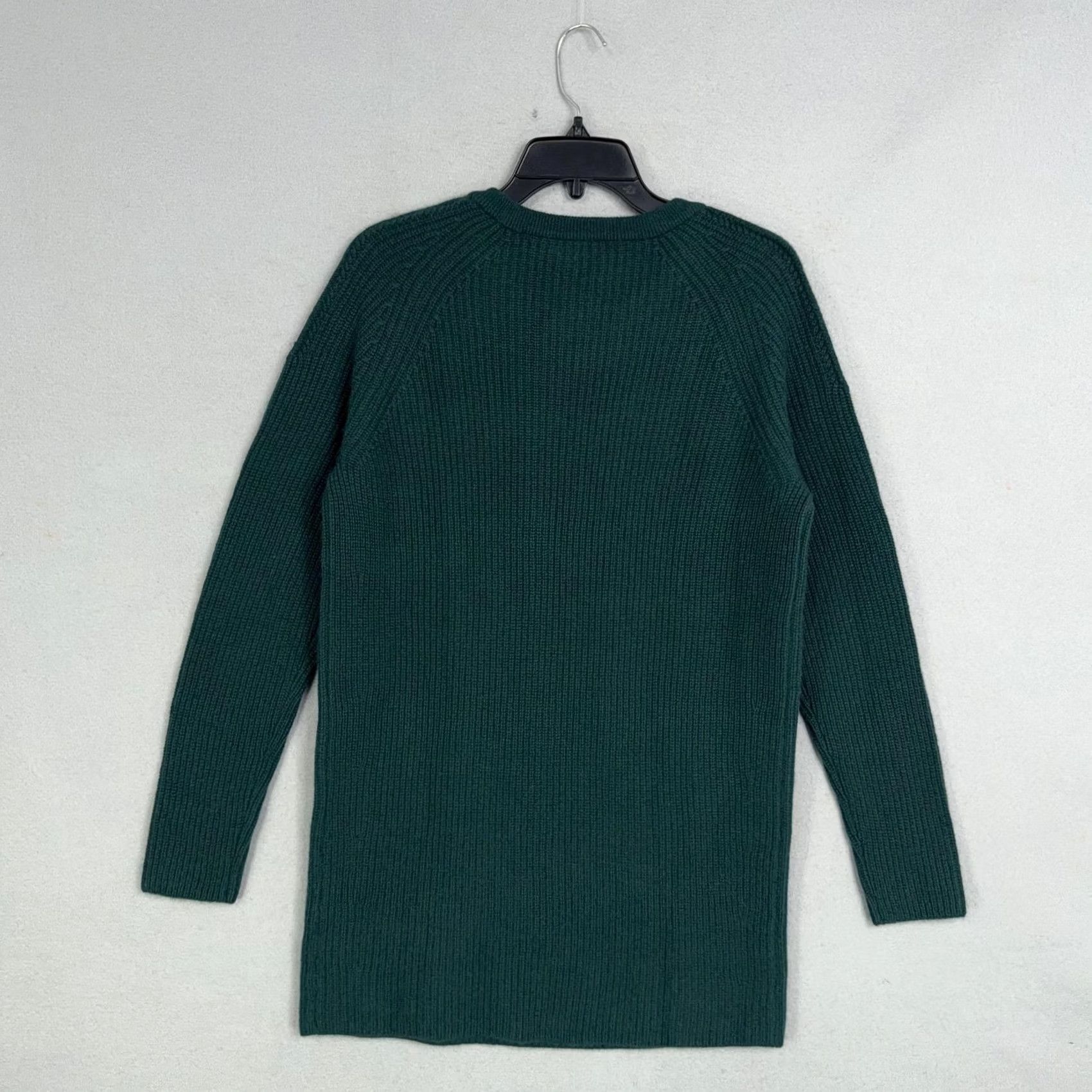 Vintage VINTAGE OGD Sweater Dress Womens Small Green 100% Cashmere Crew Neck Knit Mini NWT Size S / US 4 / IT 40 - 4 Thumbnail
