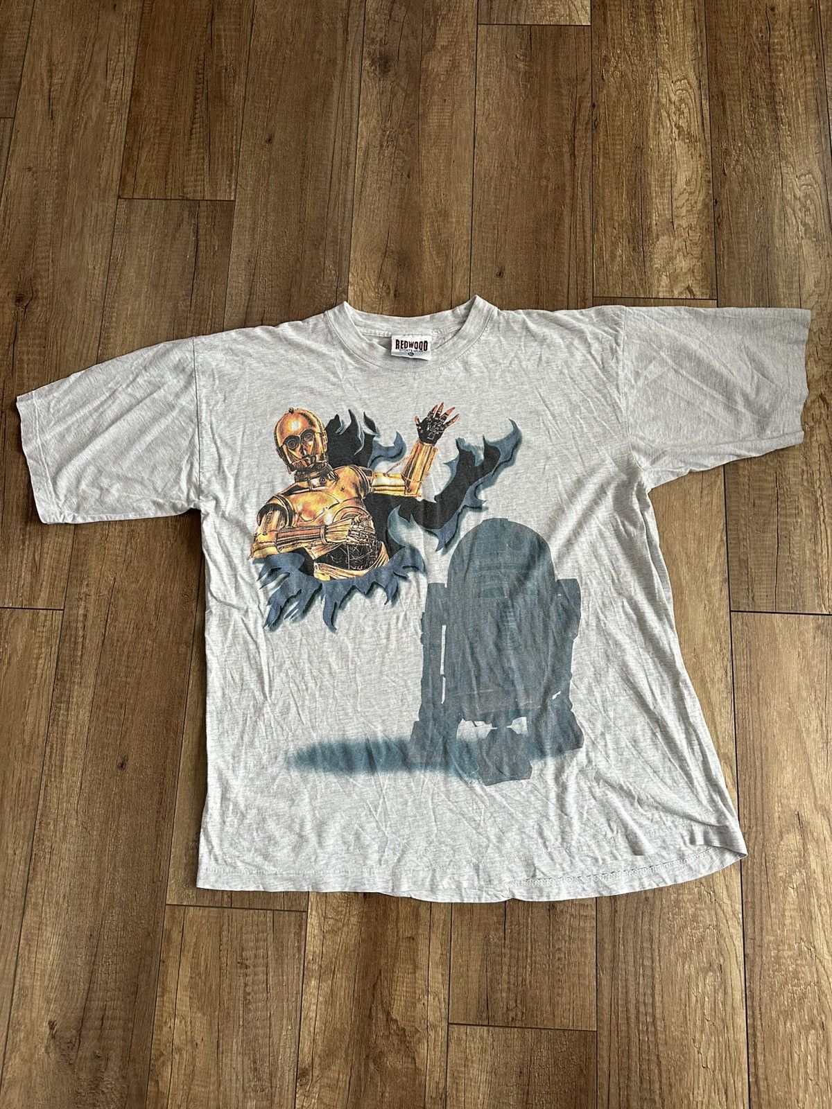 Star Wars Star Wars Vintage Movie T-Shirt Tee 90s Size US XL / EU 56 / 4 - 2 Thumbnail