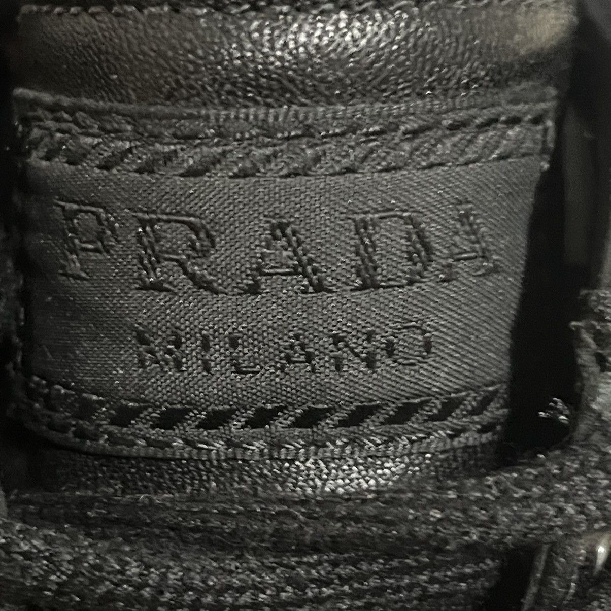 Prada Prada Vintage Leather Sneakers rap archive streetwear swag Size US 4.5 / IT 34.5 - 7 Thumbnail