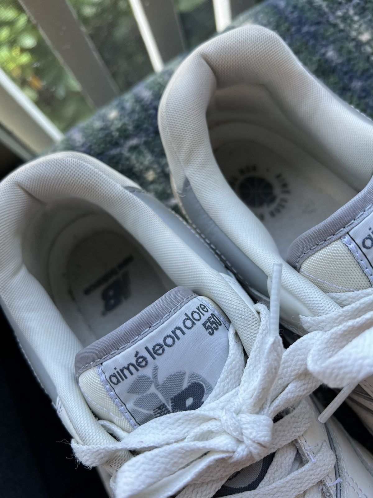 Aime Leon Dore × New Balance ALD New Balance 550 Aime Leon Dore White Grey Size US 9.5 / EU 42-43 - 6 Thumbnail