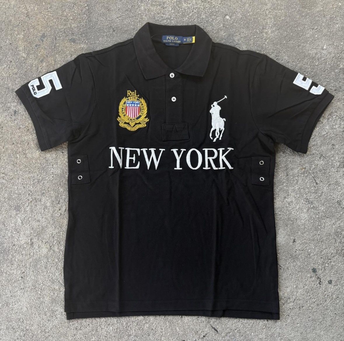 超希少 Polo Ralph Lauren New York y2k swag Polo Ralph Lauren × Ralph Lauren × Streetwear Vintage Y2K Chief