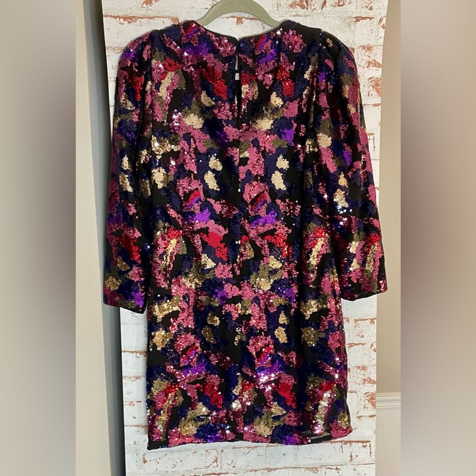 Iro IRO Binxie Multicolor Sequin Mini Dress Size S / US 4 / IT 40 - 1 Thumbnail