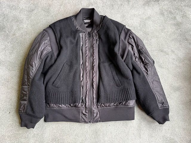 Undercover UNDERCOVER Knit Docking MA-1 21 aw Jacket UC2A4209 Size US M / EU 48-50 / 2 - 5 Thumbnail