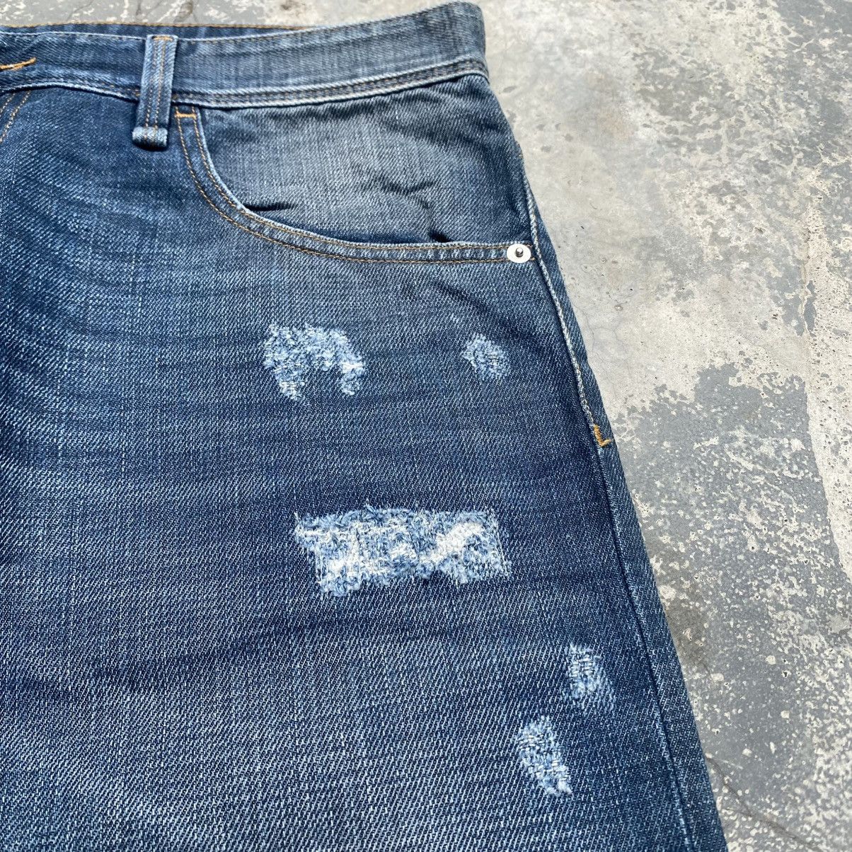 Moschino LOVE MOSCHINO Peace Paint Stamp Jeans Size US 35 - 6 Thumbnail