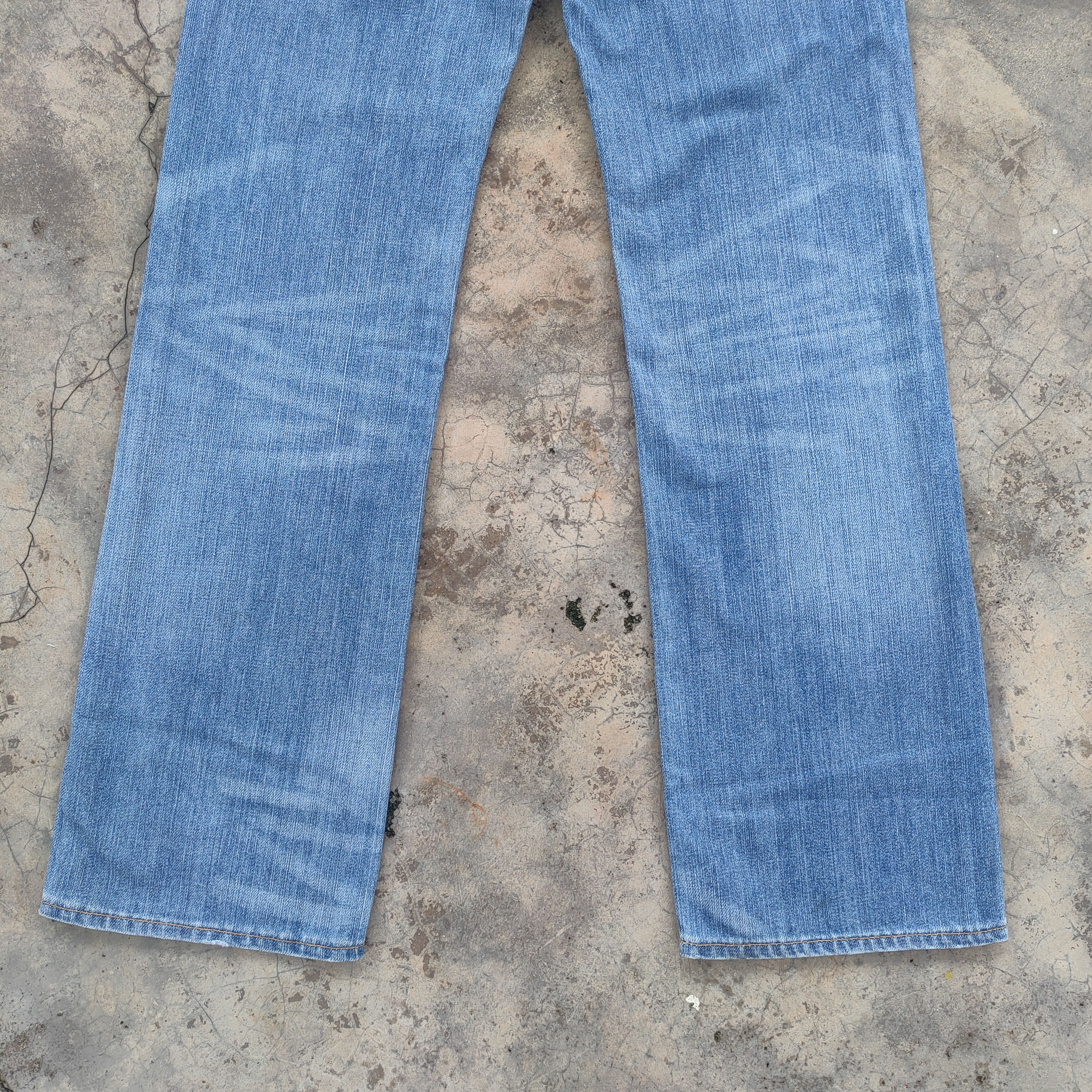 Japanese Brand VINTAGE JAPANESE FADED FLARE DENIM JEANS PANTS Size US 30 / EU 46 - 10 Thumbnail