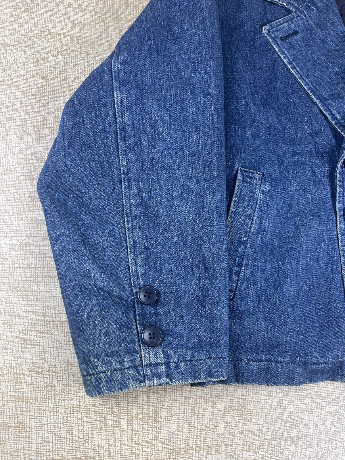 Issey Miyake × Vintage VTG ISSEY MIYAKE (I.S) Tsumori Chisato Double Breast Denim Size US L / EU 52-54 / 3 - 9 Thumbnail