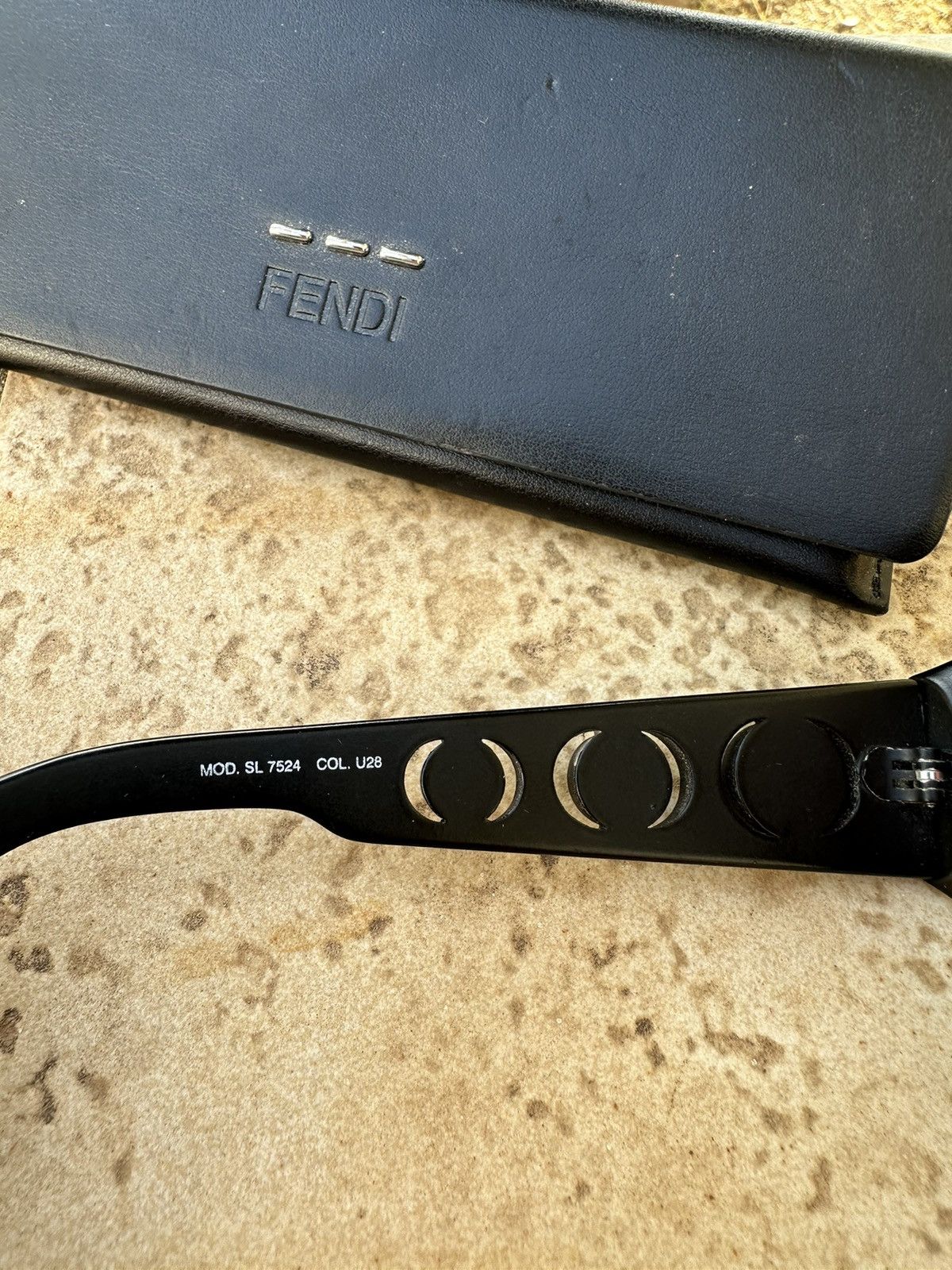 Fendi Fendi Sunglasses Black mod. SL 7524 Size ONE SIZE - 5 Thumbnail