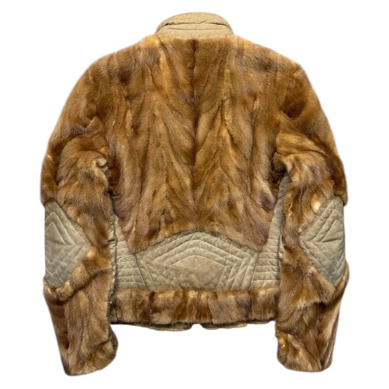 Roberto Cavalli Roberto Cavalli mink fur leather jacket fully fur Size S / US 4 / IT 40 - 4 Thumbnail
