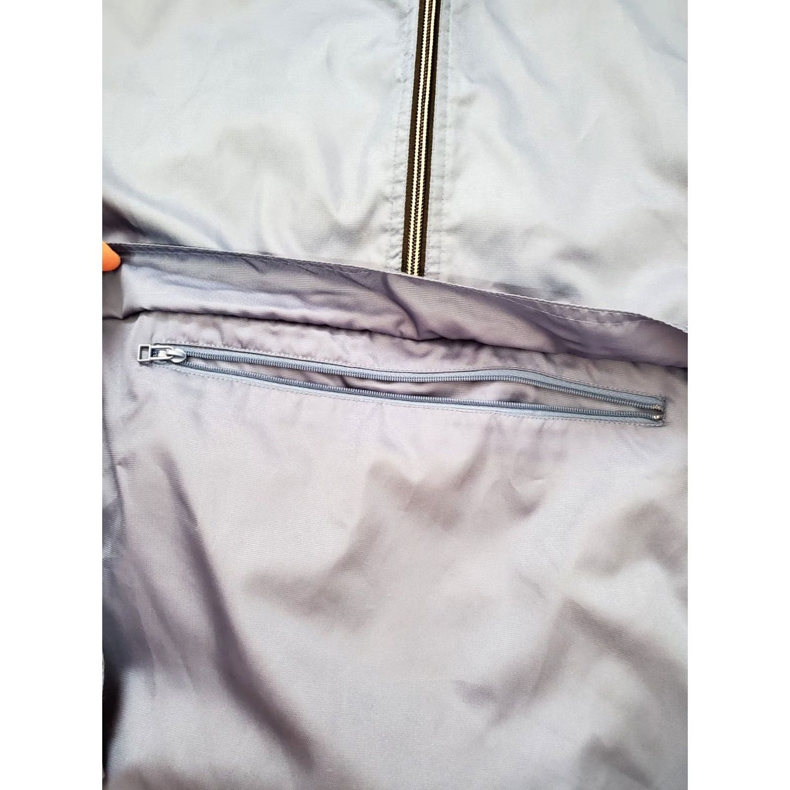 Nike Nike Windbreaker Jacket Mens Size M 1/2 Zip Hooded Blue Pocket Zipper Retro 80s 90s Athleisure Nike Air Size US M / EU 48-50 / 2 - 4 Thumbnail