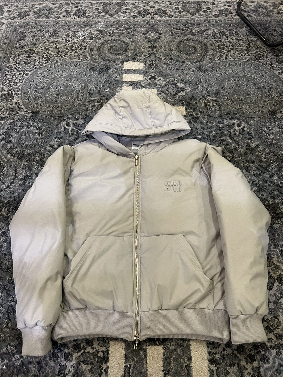 Miu Miu Miu Miu Puffer Jacket Size US S / EU 44-46 / 1 - 1 Thumbnail