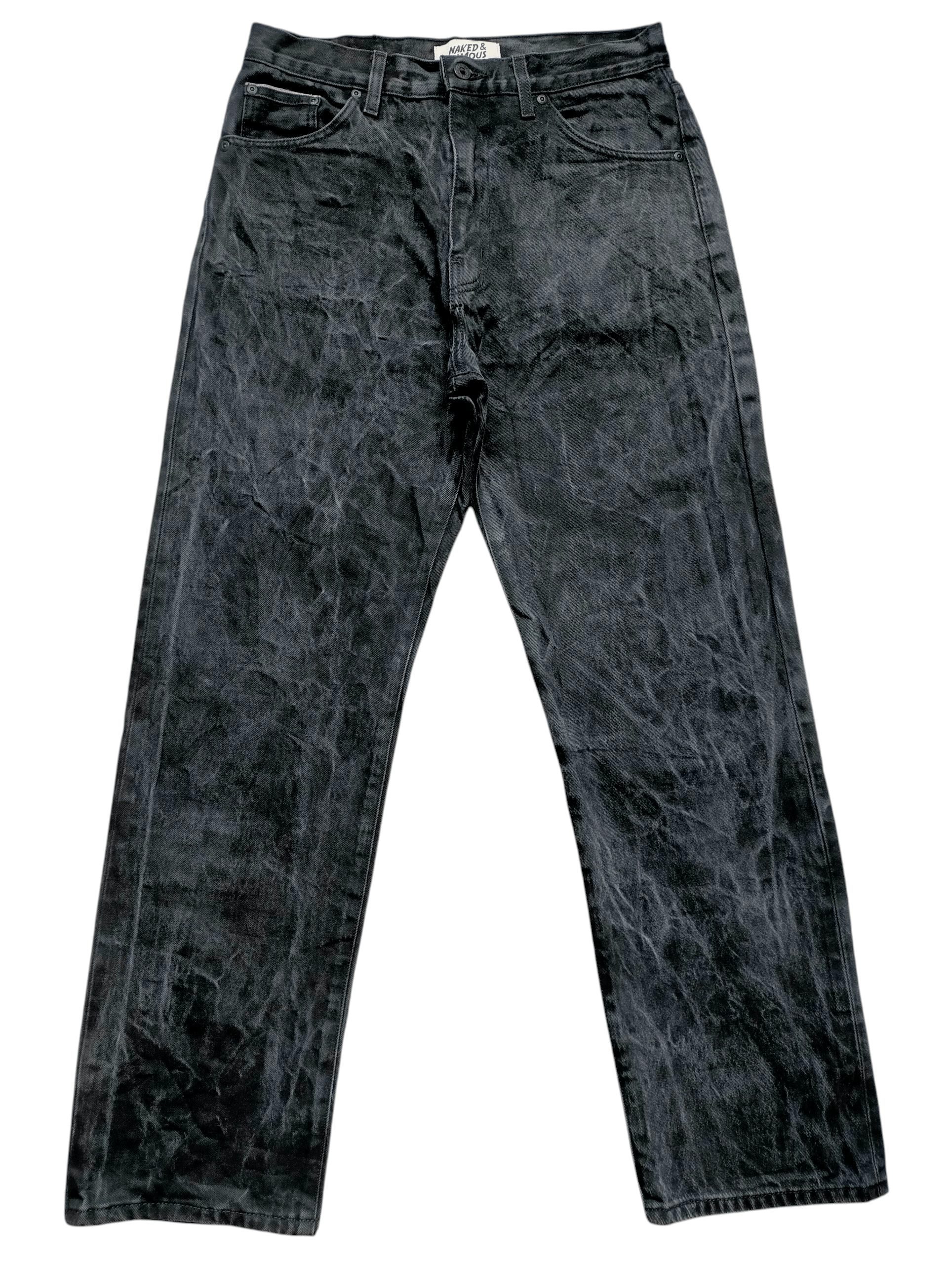 Naked & Famous Selvedge Black Denim