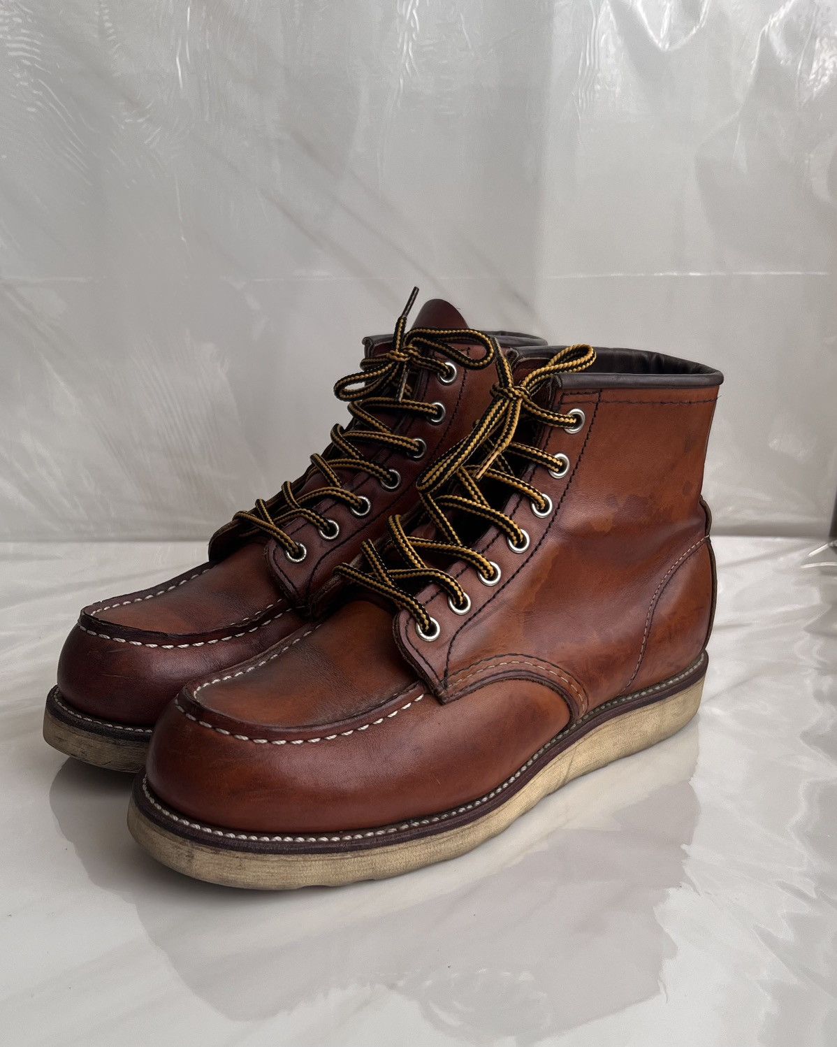 Red Wing Red wing #875 classic moc toe brown leather boot size 7 D Size US 7 / EU 40 - 3 Thumbnail